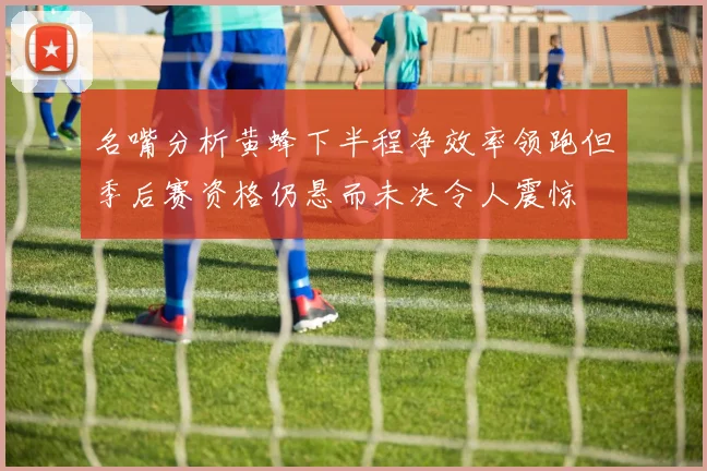 名嘴分析黄蜂下半程净效率领跑但季后赛资格仍悬而未决令人震惊