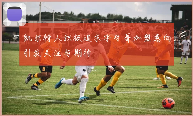 凯尔特人积极追求字母哥加盟意向引发关注与期待