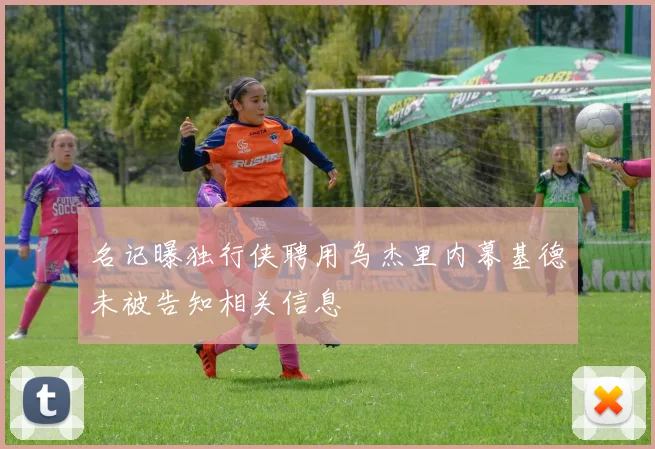 名记曝独行侠聘用乌杰里内幕基德未被告知相关信息